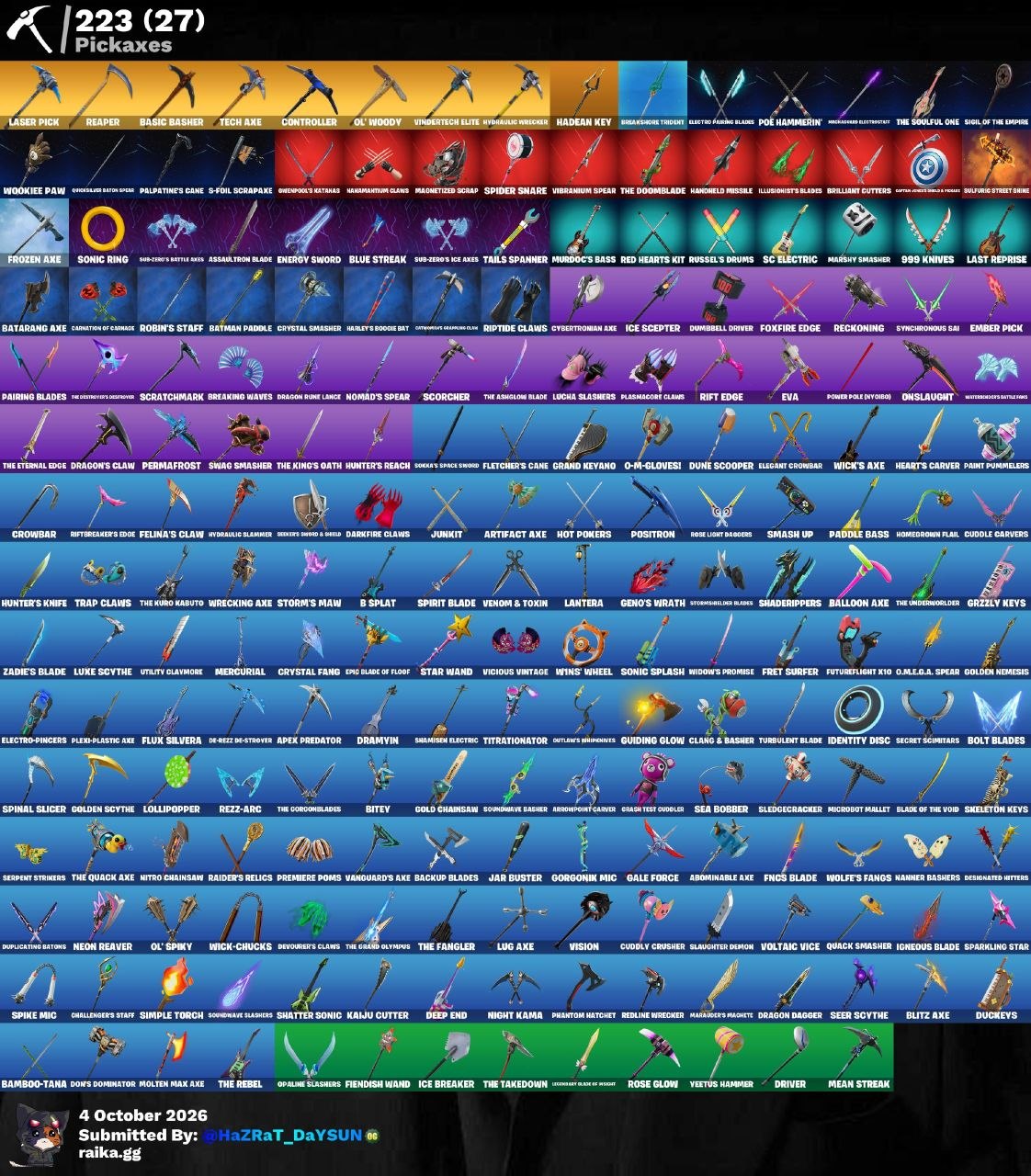 اکانت فورتنایت با سیو قدیمی
